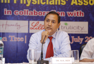 Dr Roy giving Lectures